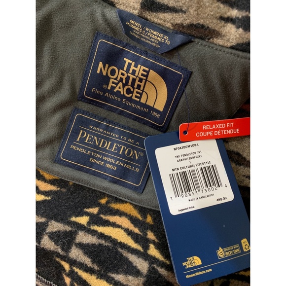 The North Face Pendleton Mountain Jacket Graphite - Picture 6 of 8